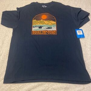 Columbia Rocky Mountain National Park Navy T-Shirt Men’s Medium